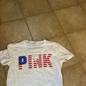 PINK American Flag T-shirt